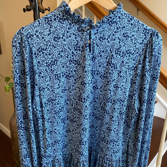 Boden Clara Jersey Dress Frost Blue Size 12 - Picture 6 of 15